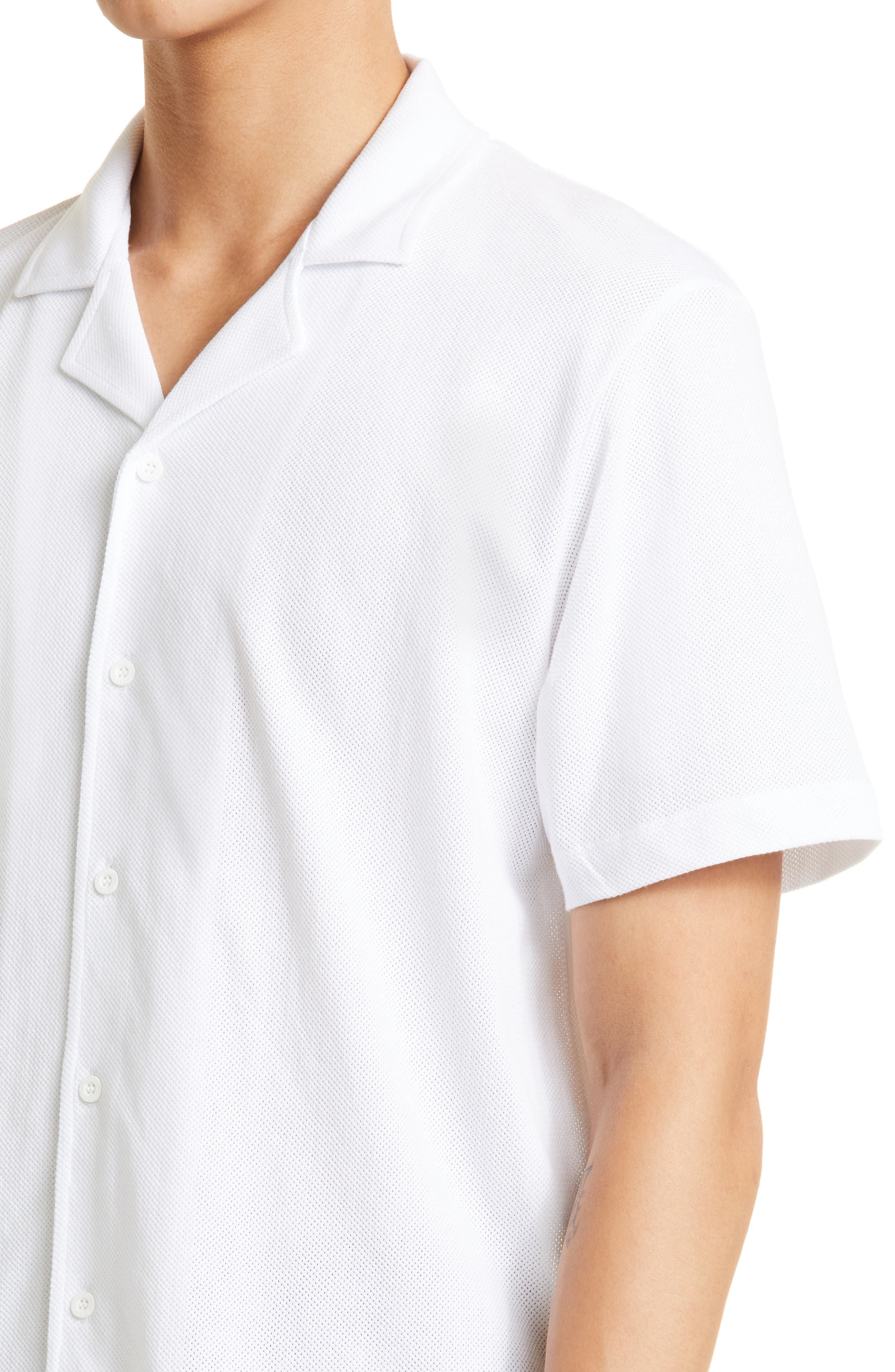 Men's Riviera Cotton Button-Up Shirt - 4