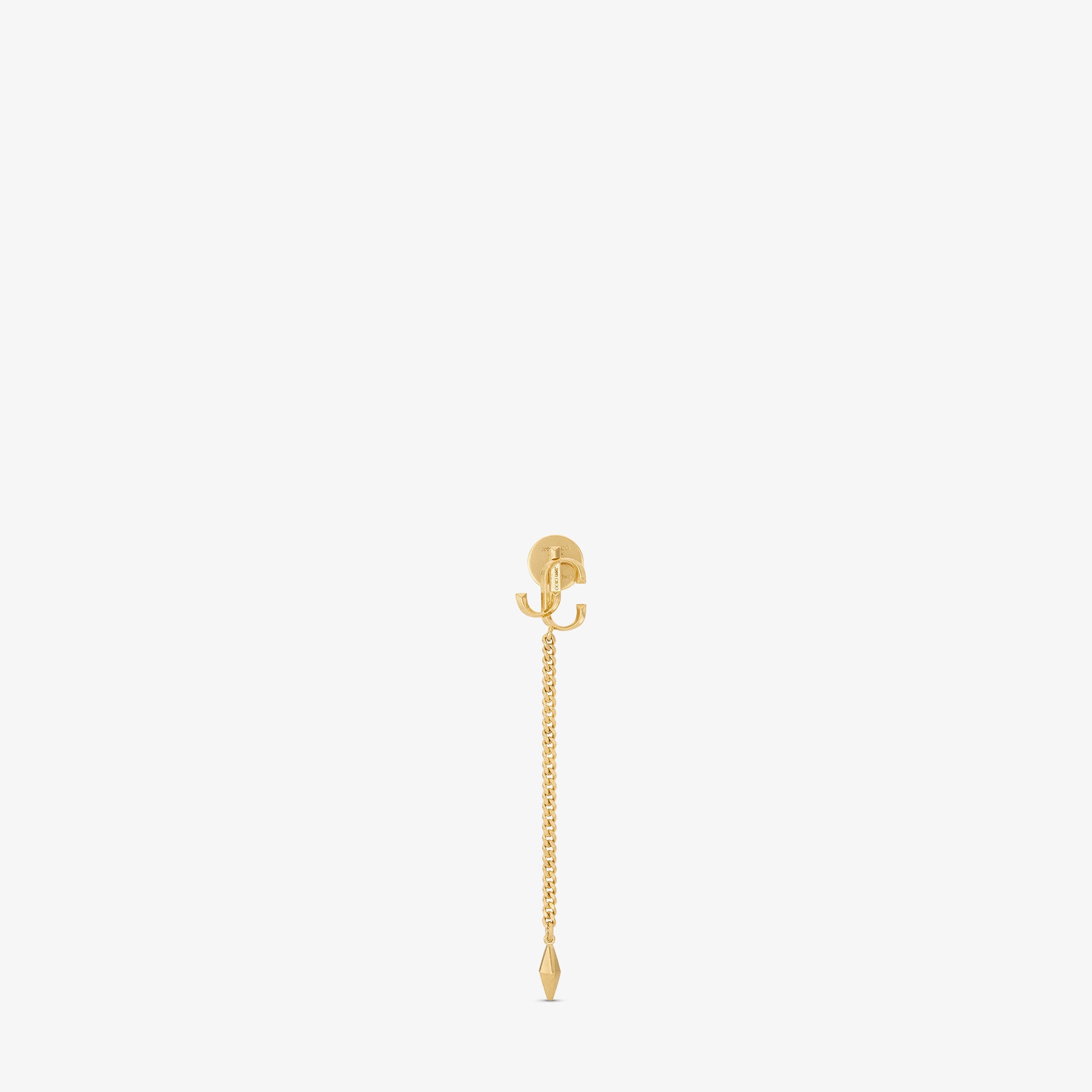 Diamond JC Drops
Gold-Finish JC Drop Earrings - 3