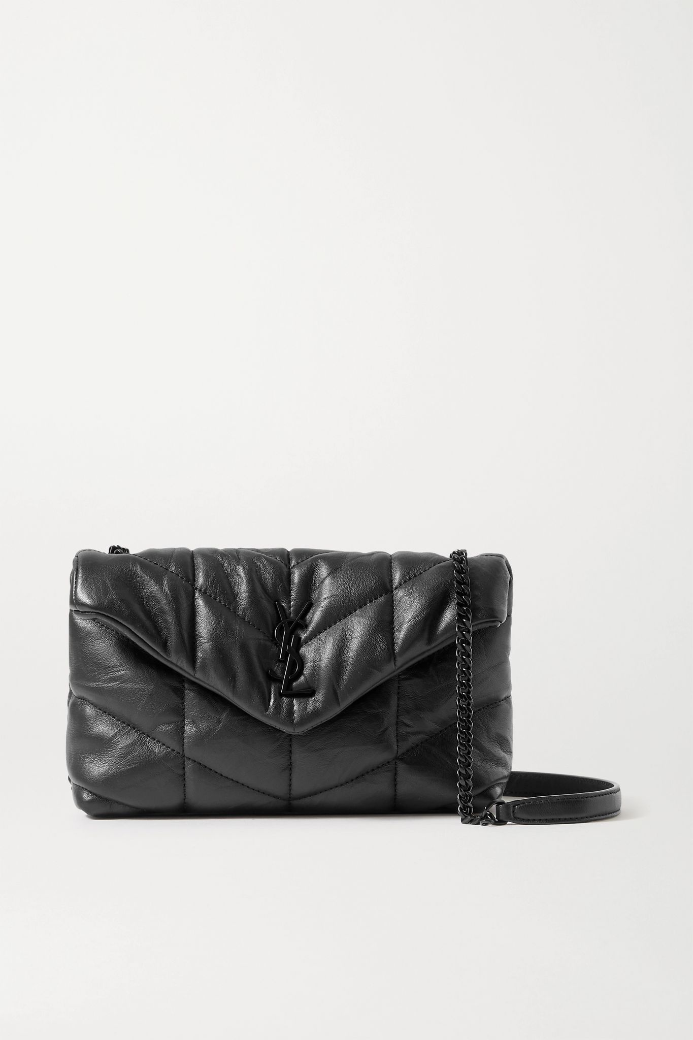 Loulou Toy quilted leather shoulder bag - 1