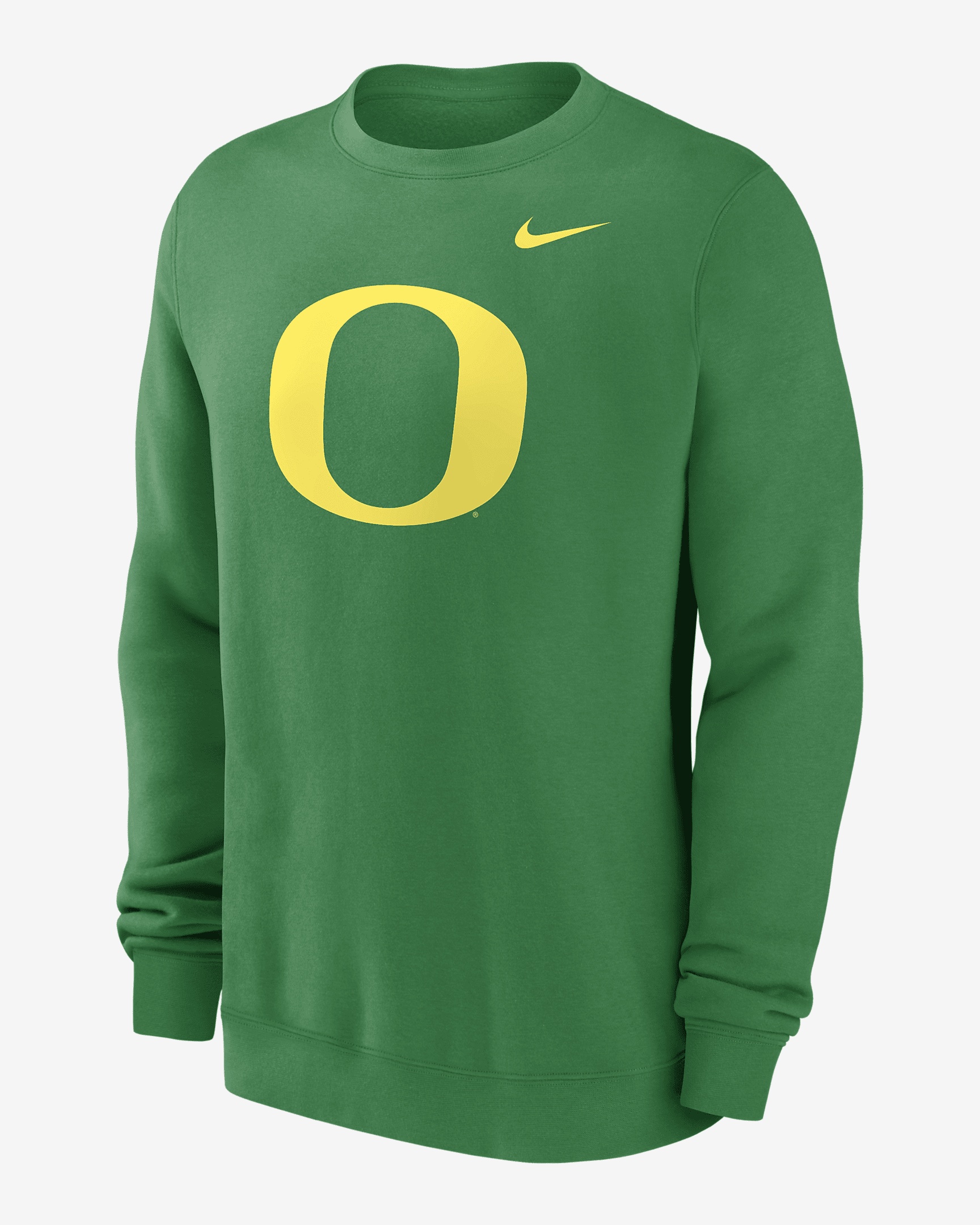 Oregon Ducks Primetime Evergreen Logo Nike Men's College Pullover Crew - 1