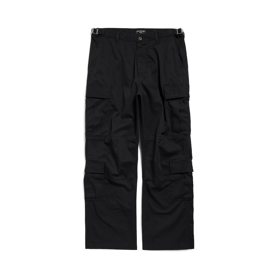 Women's Cargo Pants Regular Fit in Black - 1