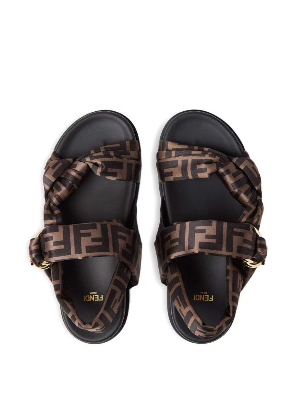 Feel FF logo sandals - 4