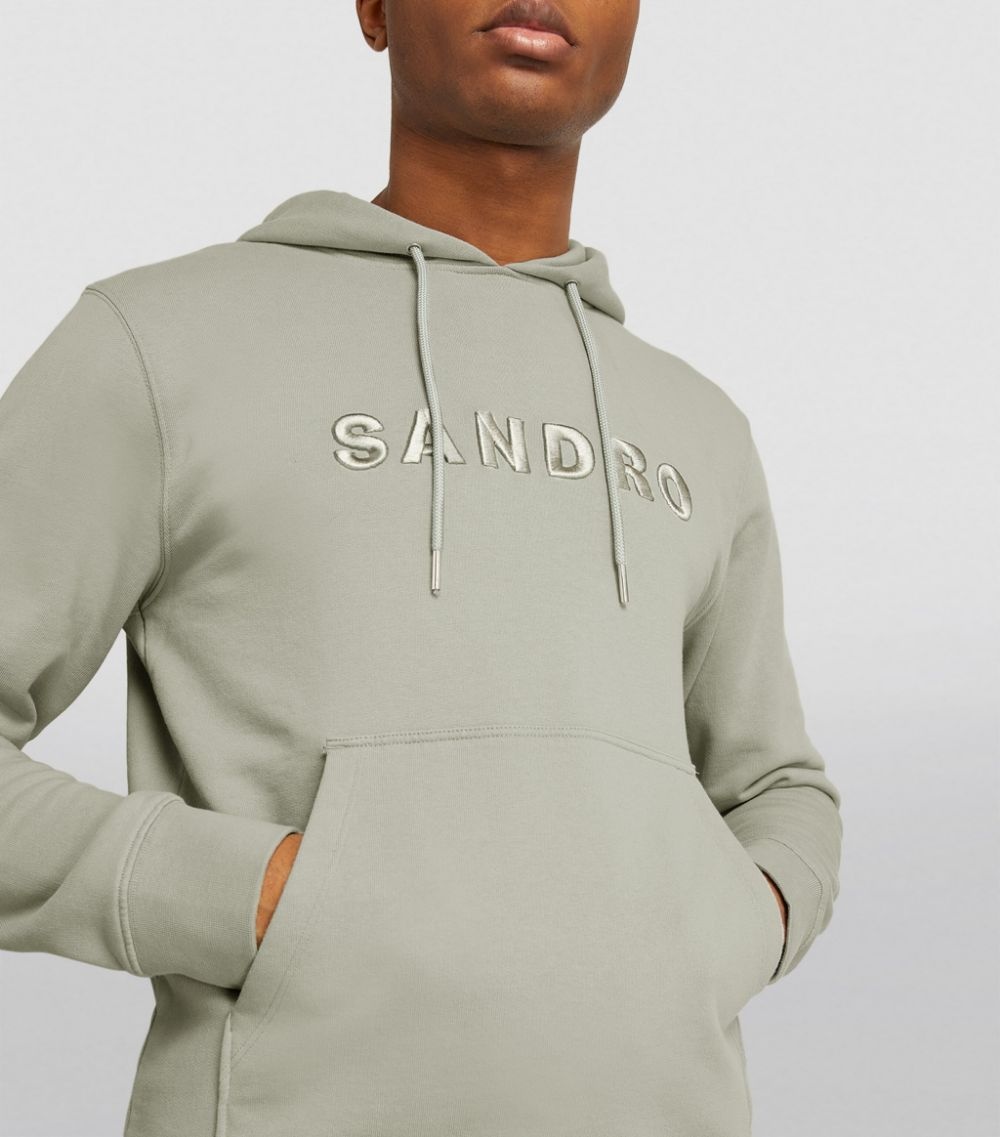 Logo Embroidered Hoodie - 6