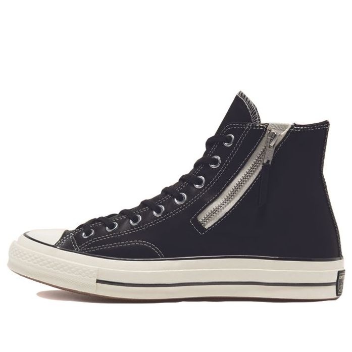 Converse Converse Chuck 70 Side Zip High 'Black Egret' 166721C | REVERSIBLE