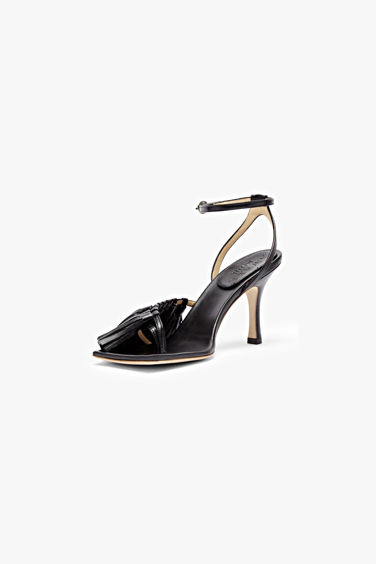 DELTA HIGH TASSEL SANDAL BLACK PRE-ORDER - 2