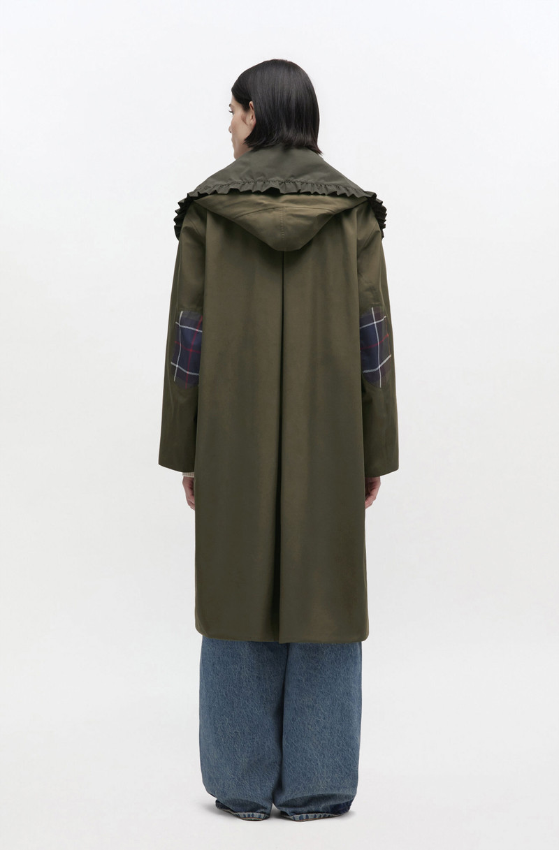 LONG COAT IN GREEN 3