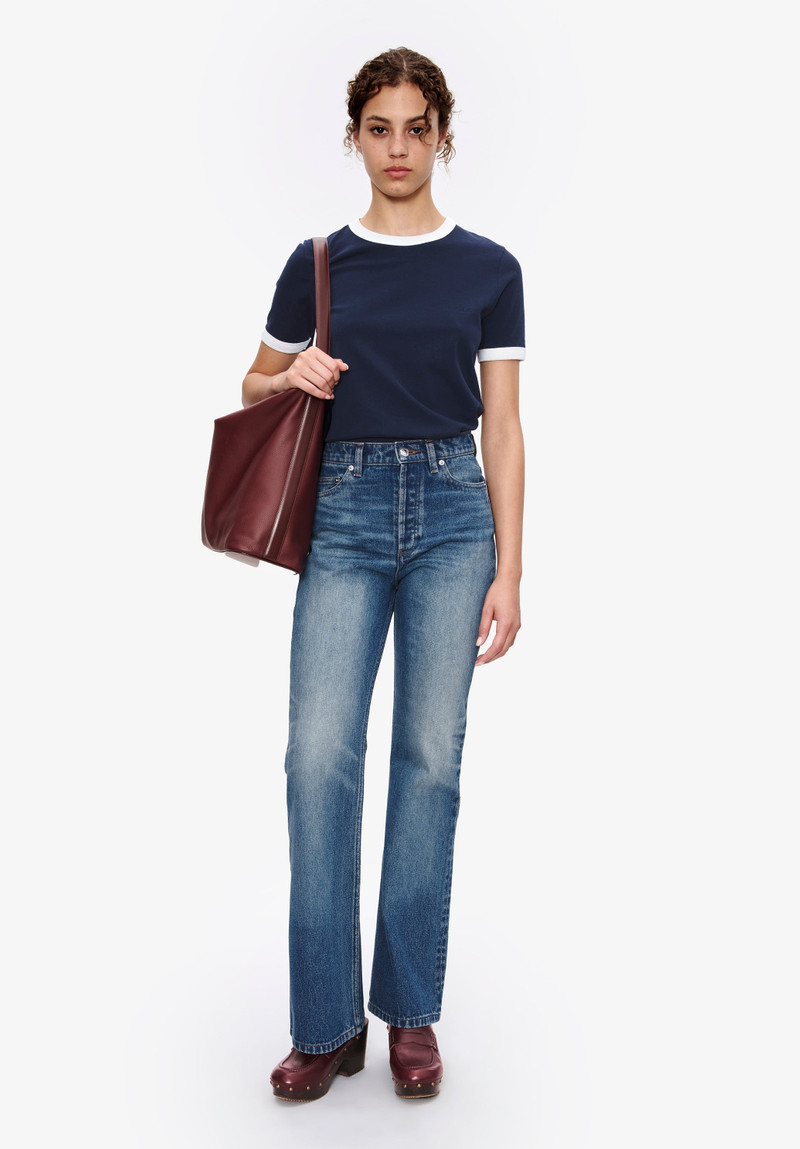 A.P.C. RINGER CROP T-SHIRT outlook