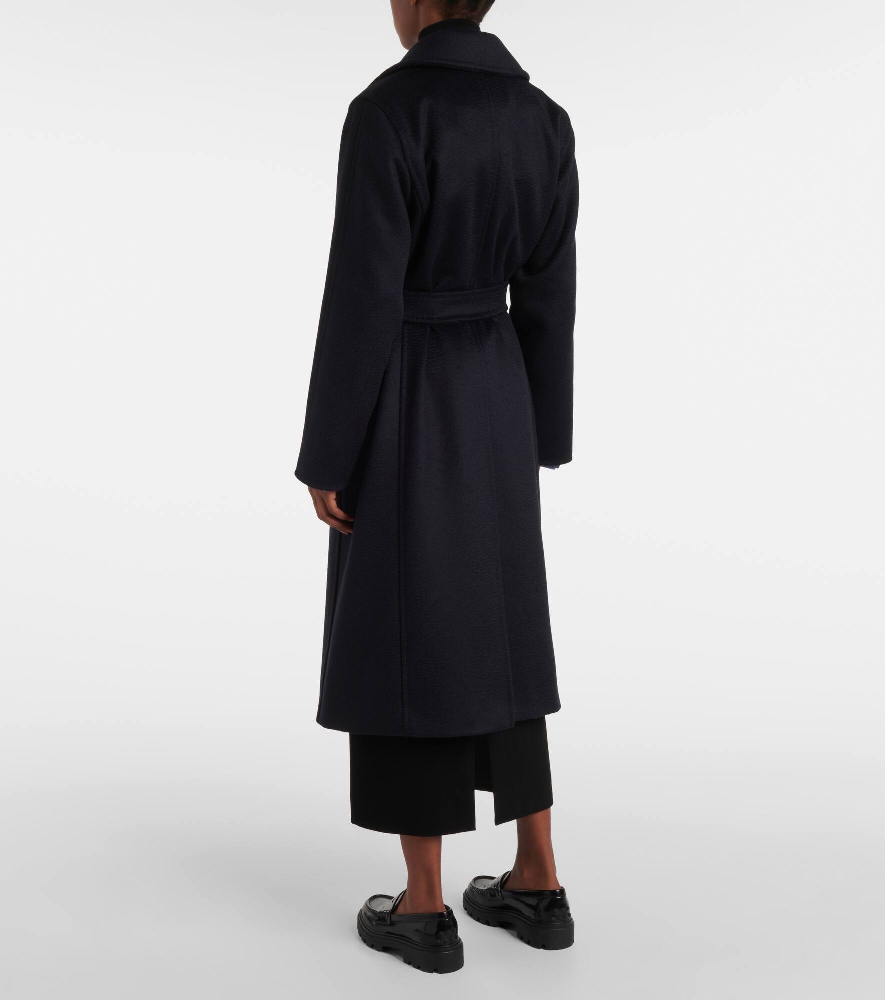 Manuela Icon belted wool coat - 3