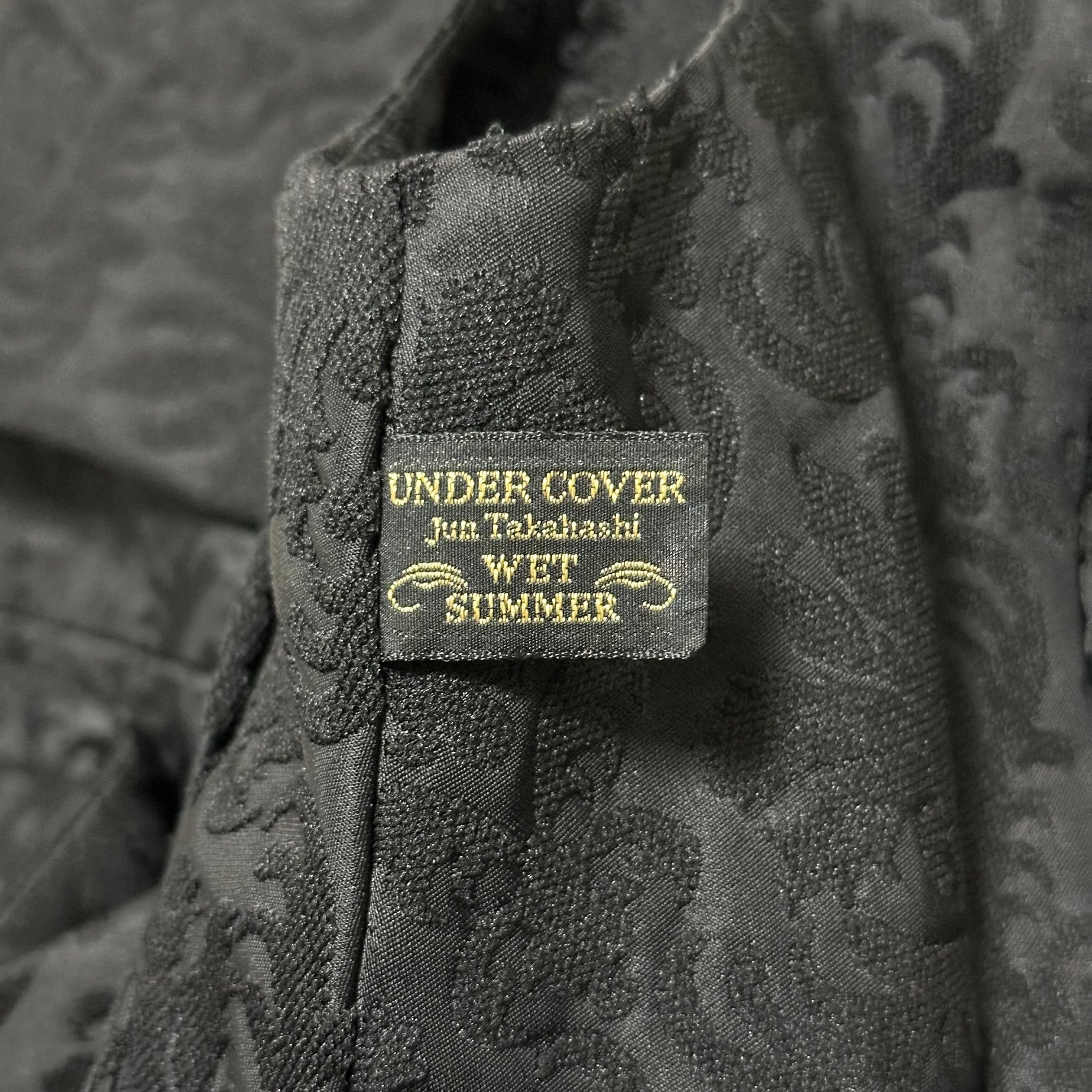 UNDERCOVER Spring Summer 1998 "Drape" Jacquard Long Vest Coat - 5