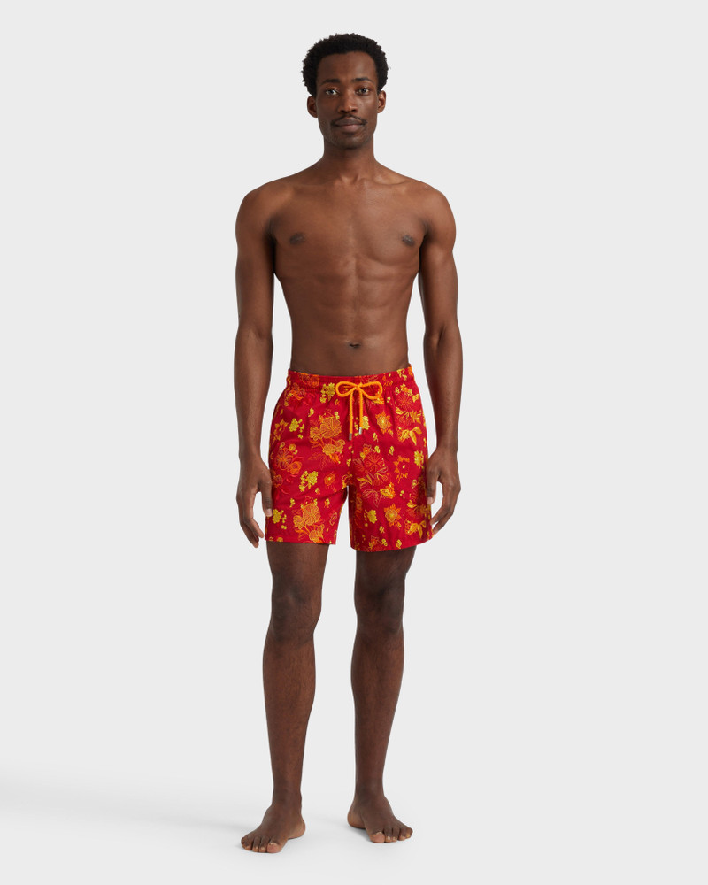 Vilebrequin MEN SWIM SHORTS EMBROIDERED FLOWERS - LIMITED EDITION outlook