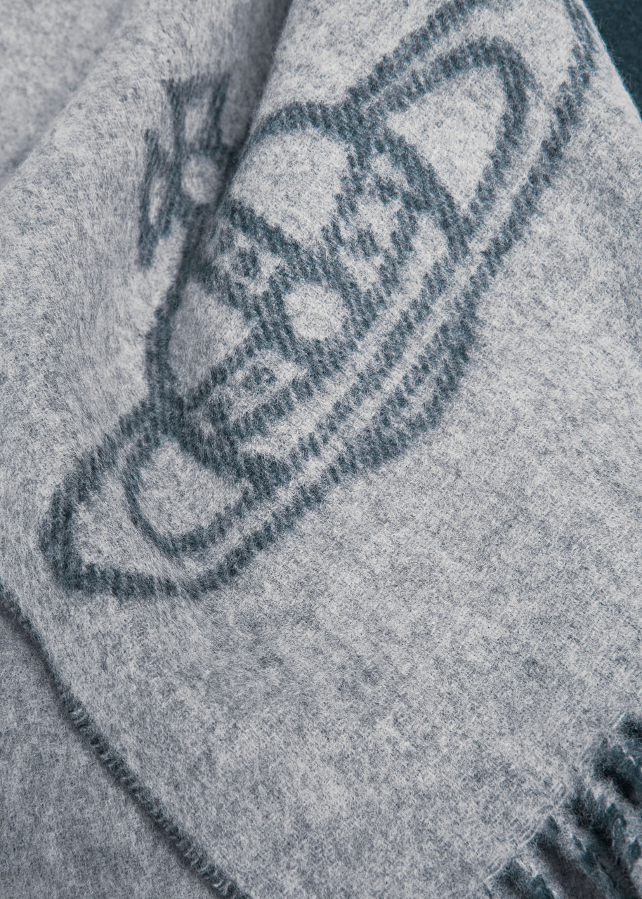 Vivienne Westwood Orb-intarsia Wool Scarf - 3