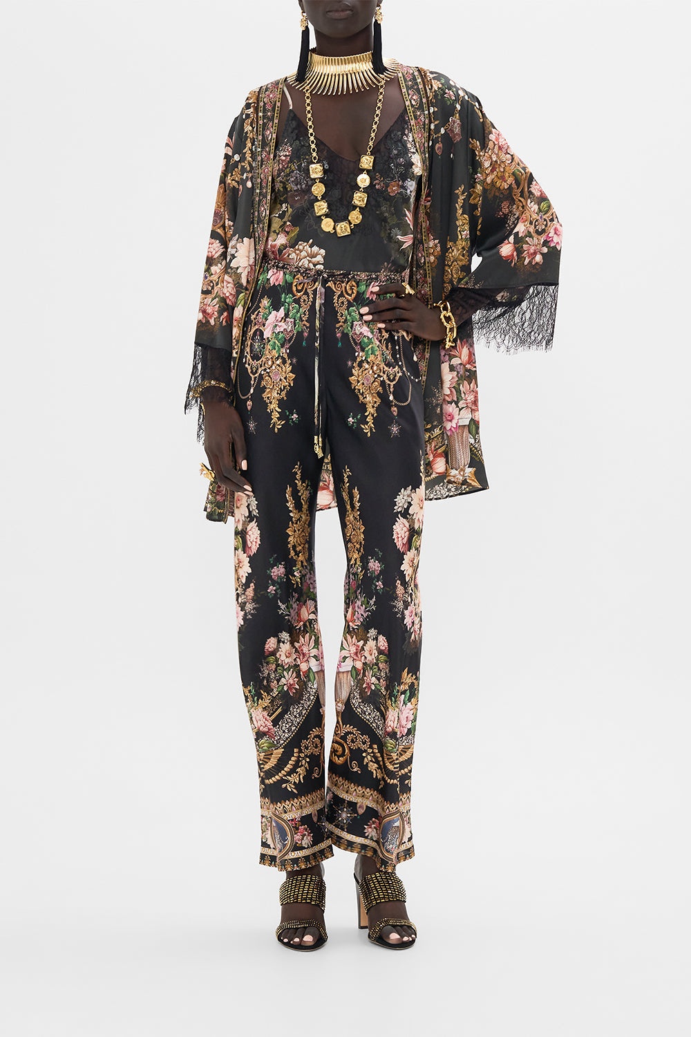BIAS CUT DRAWSTRING PANT - 5
