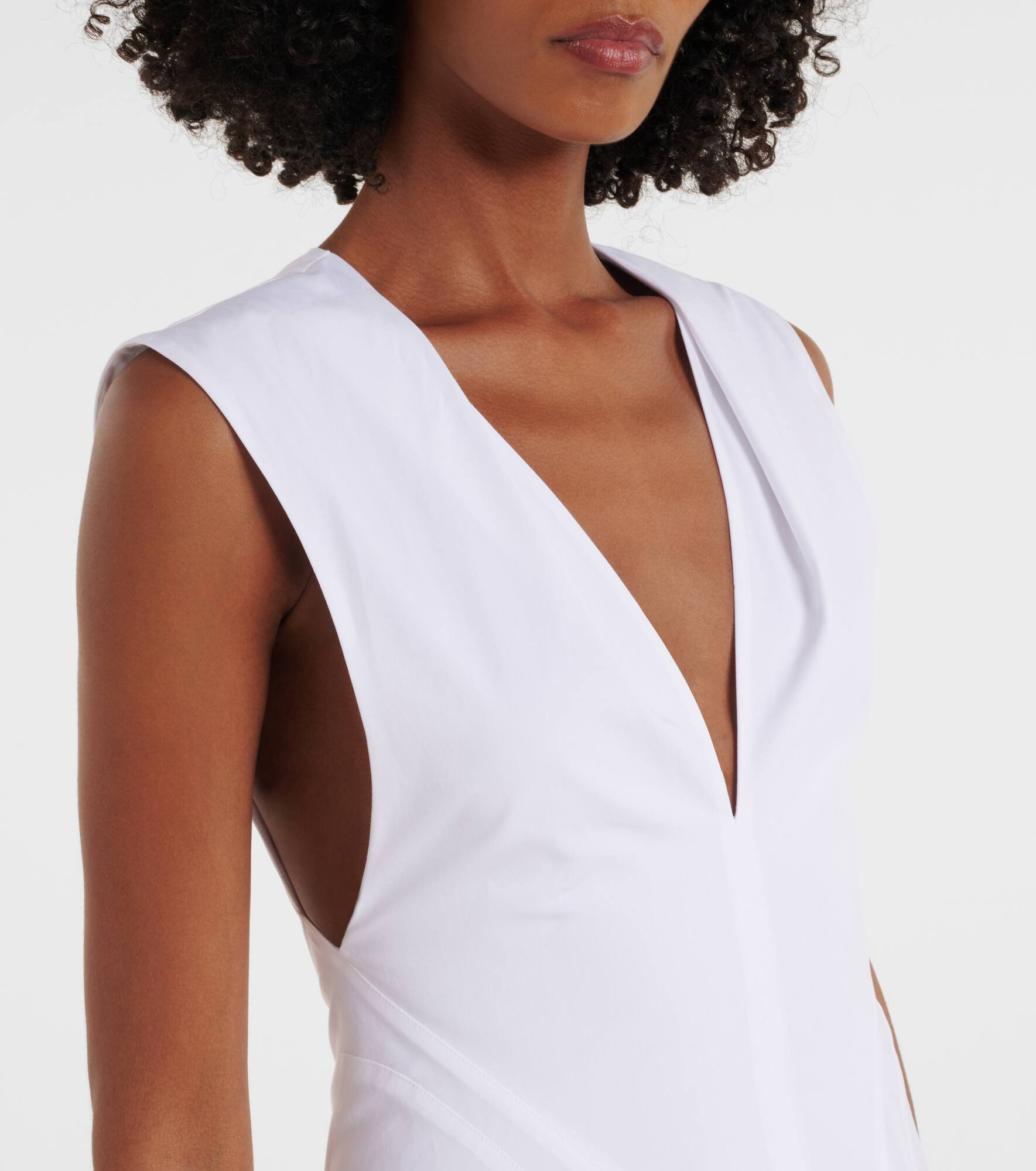 Anisa cotton midi dress - 4