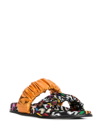 Missoni colour-block sandals outlook