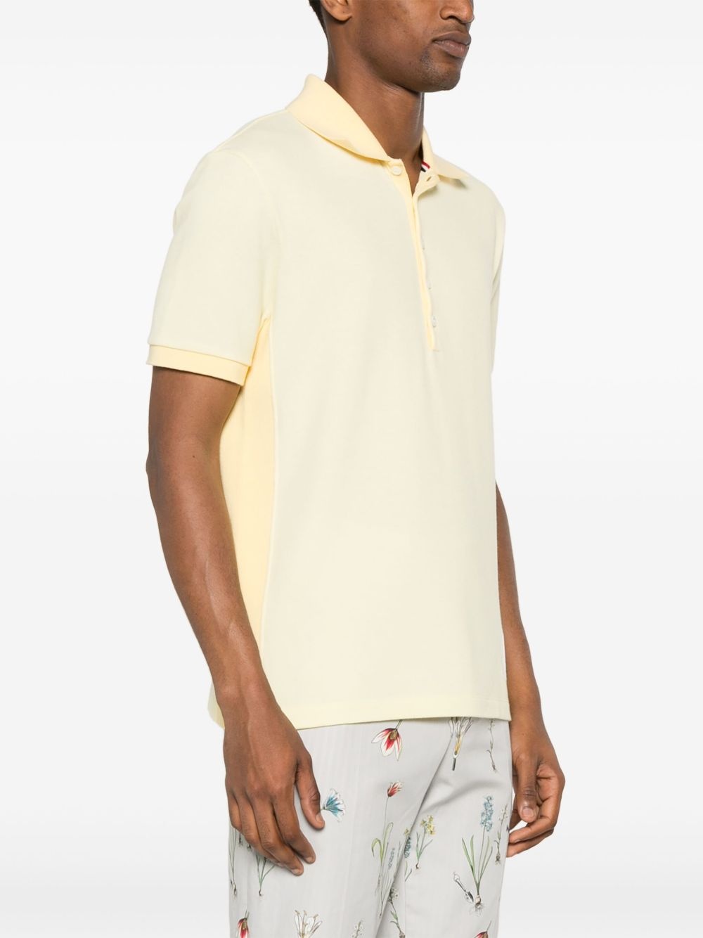 4-Bar cotton polo shirt - 3