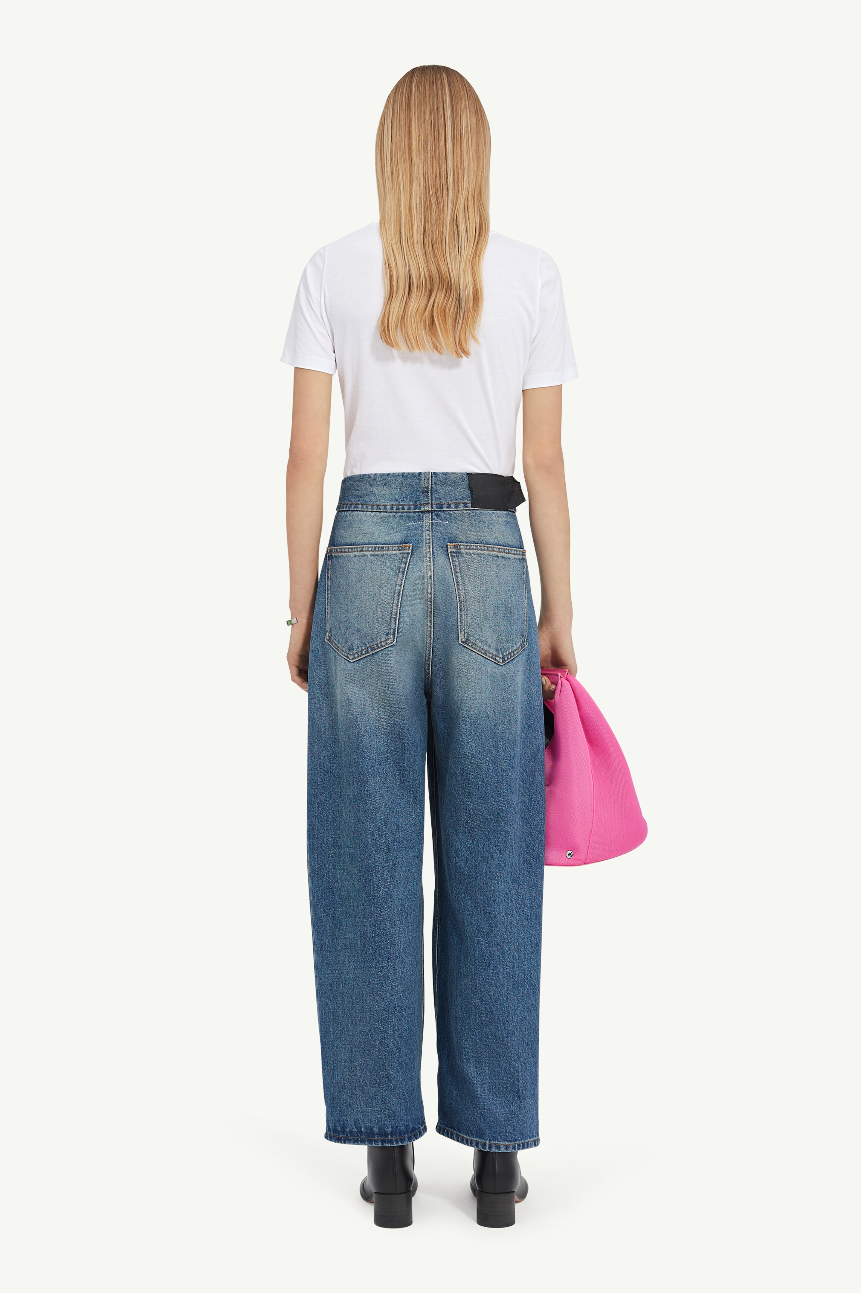 Blue Denim Trousers - 4