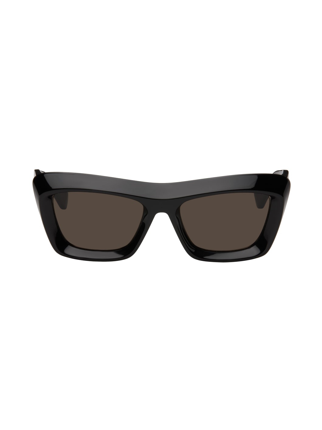 Black Cat-Eye Sunglasses - 1
