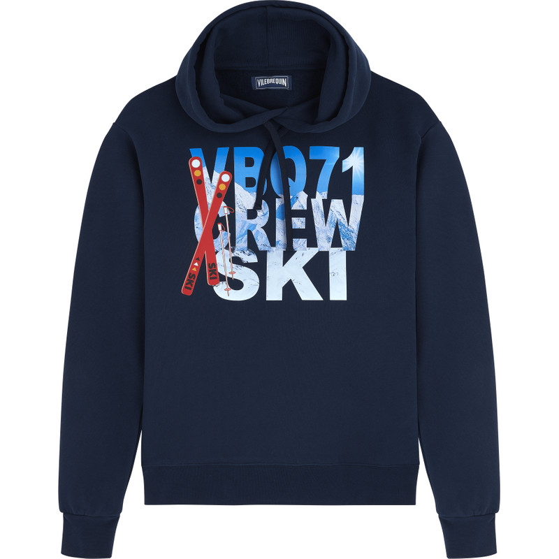 Men Cotton Hoodie Sweatshirt Ski 1