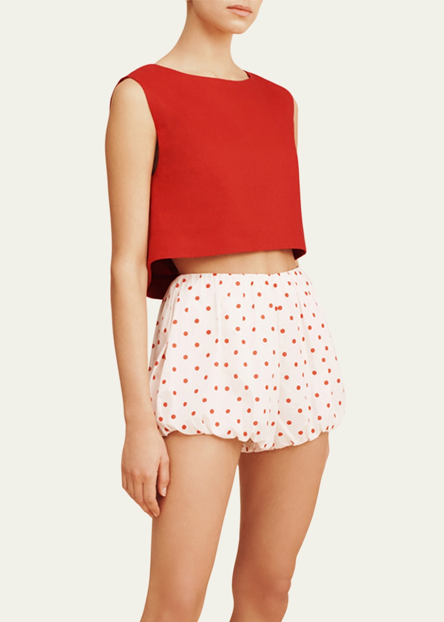 Martina Linen Crop Top - 4