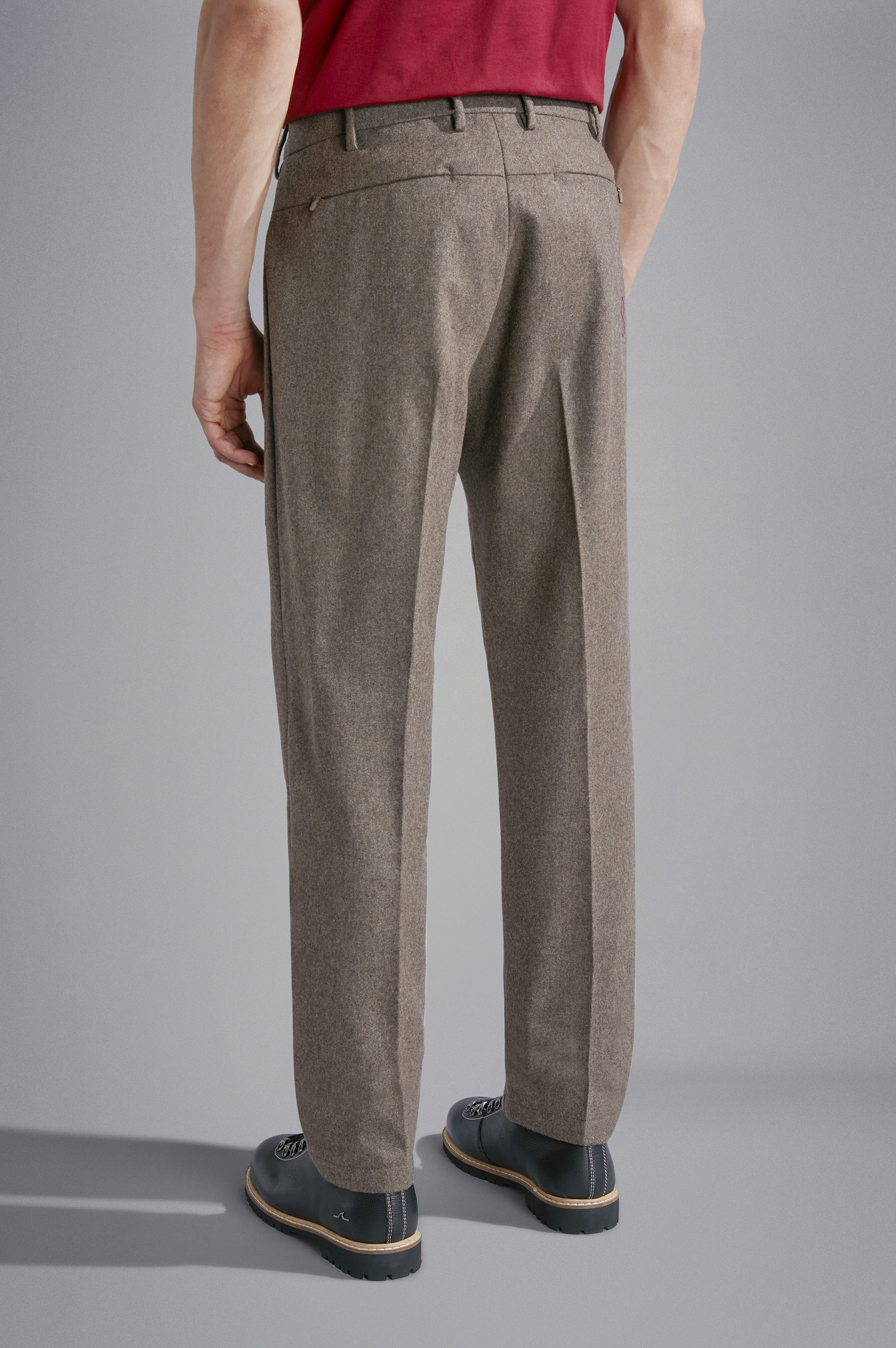 TECHNICAL WOOL CHINO TROUSERS - 3