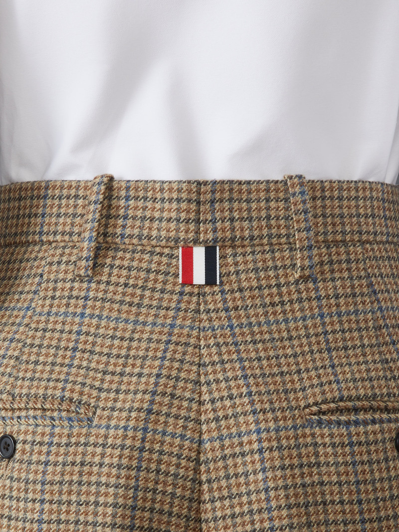GUNCLUB CHECK CHEVIOT TWEED DOUBLE PLEAT TROUSER 5