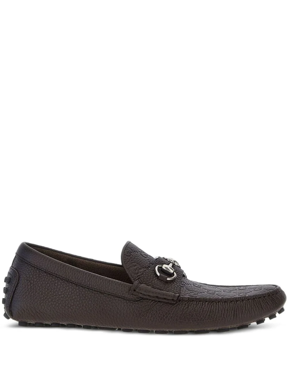 horsebit leather loafers - 1