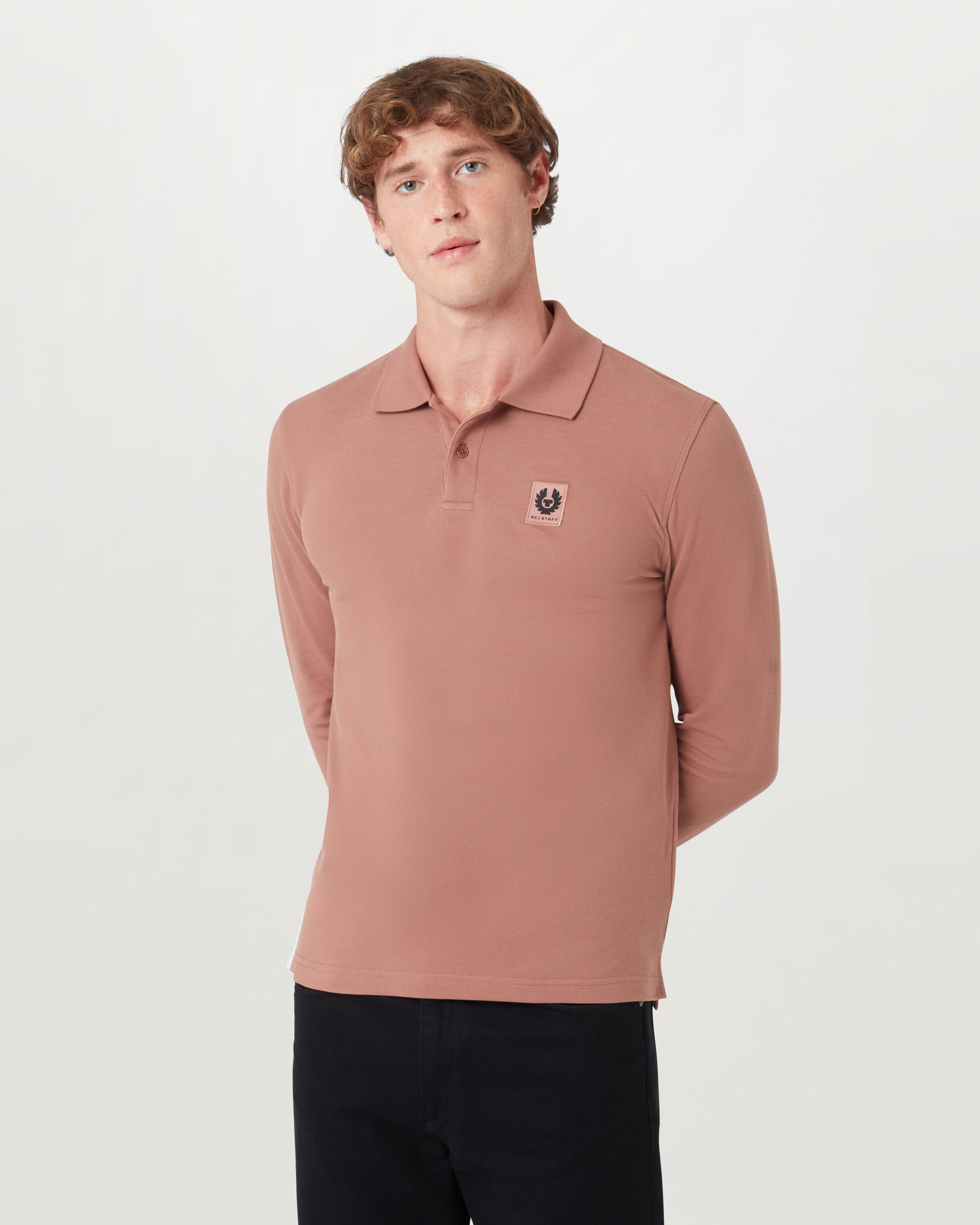 BELSTAFF LONG SLEEVED POLO - 4