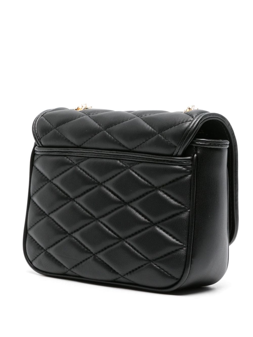 logo-lettering matelassÃ© crossbody bag - 3