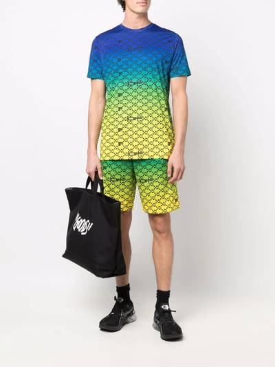 Off-White monogram-print short-sleeve T-shirt outlook