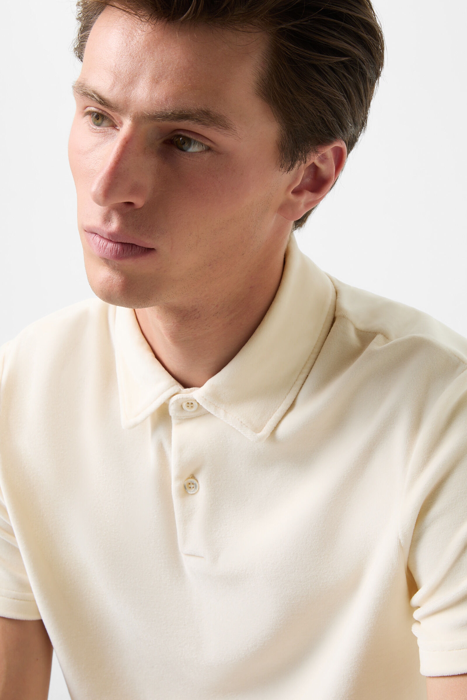 Nicki polo shirt Vincenzo in Off-White - 4