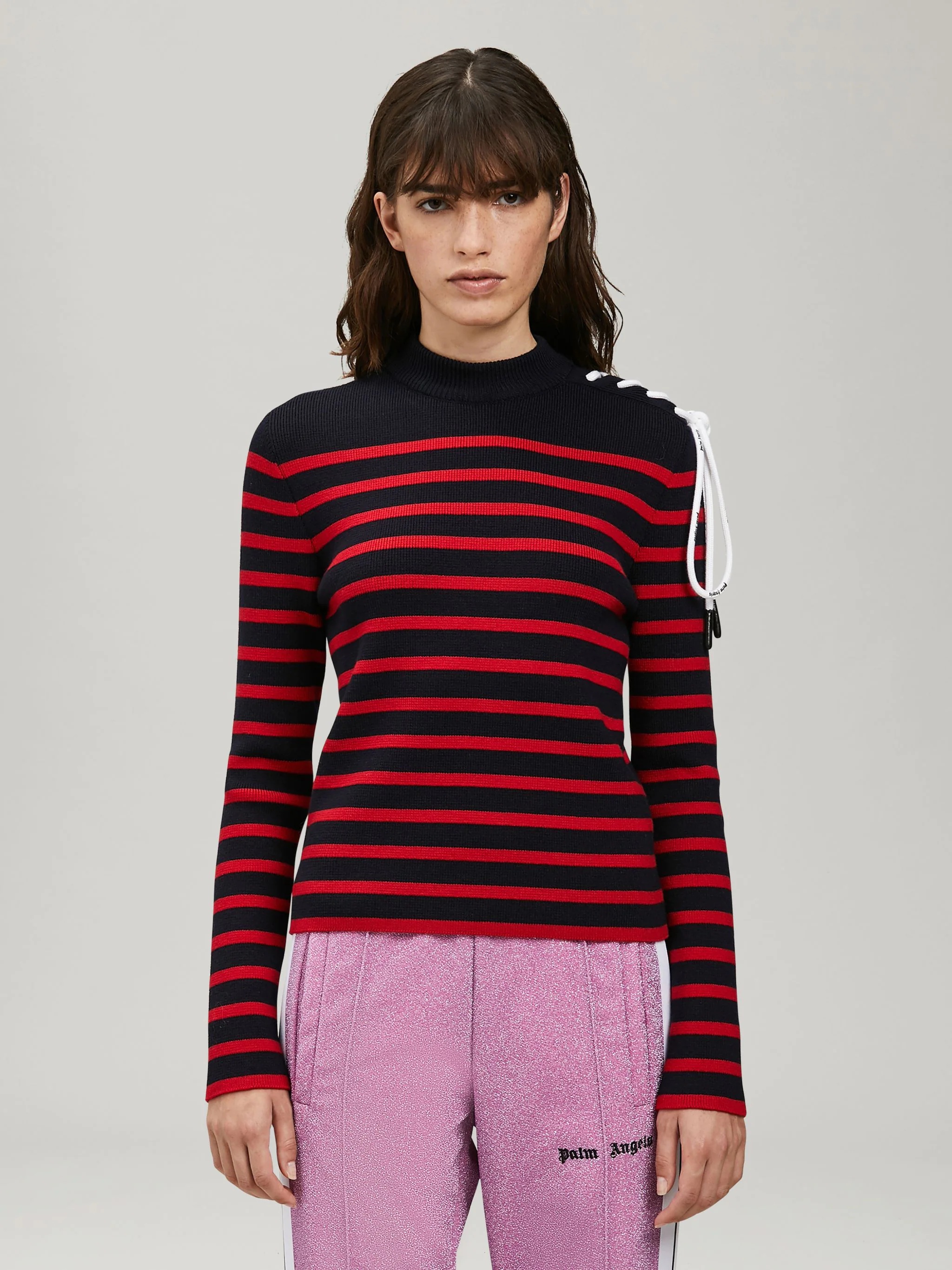 STRIPES FITTED SWEATER - 3