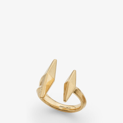 JIMMY CHOO Double Diamond Ring
Gold Finish Double Ring outlook