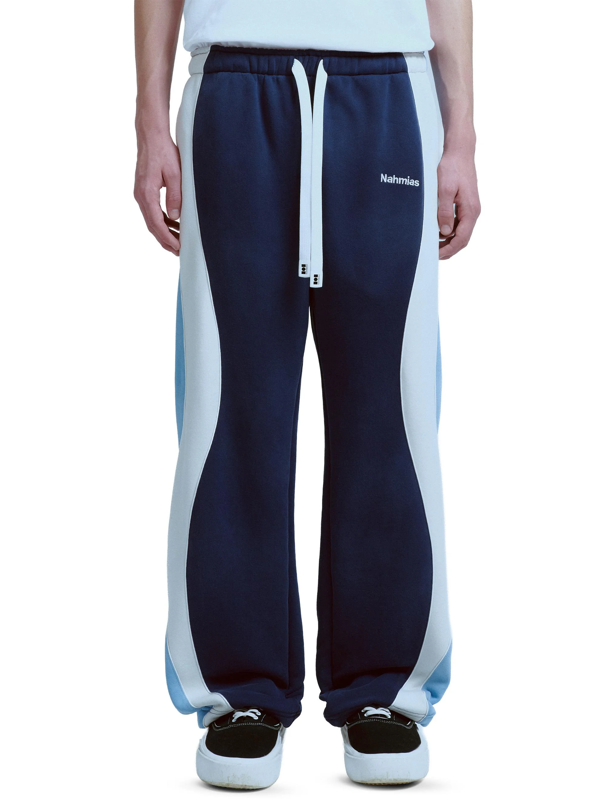 Men's Ollie Colorblocked Sweatpants - Worn Navy - 1
