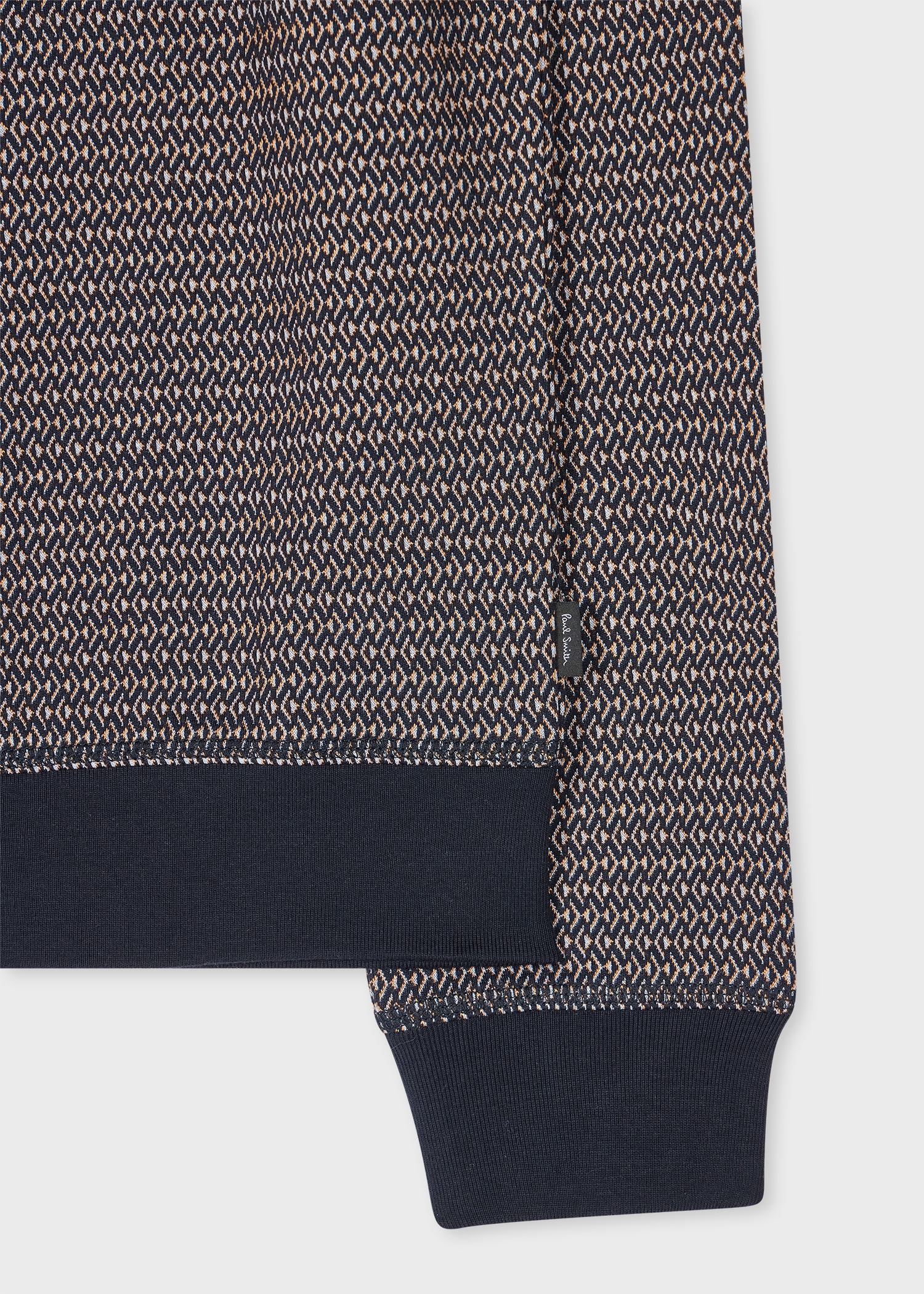 Navy Cotton-Blend Jersey Cardigan - 2