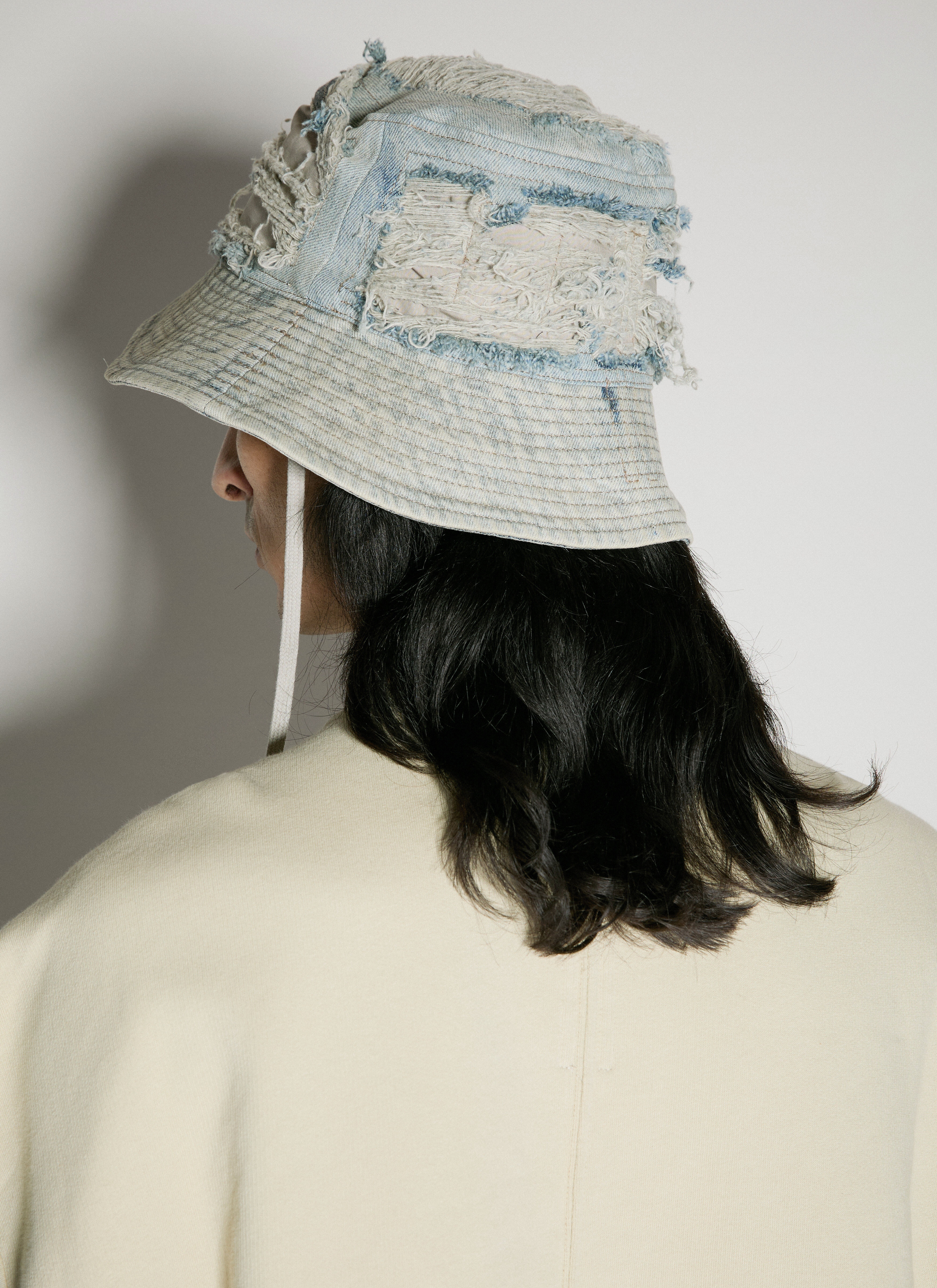 帽子 Rick Owens DRKSHDW DENIM GILLIGAN HAT RICK OWENS DRKSHDW | DENIM GILLIGAN HAT