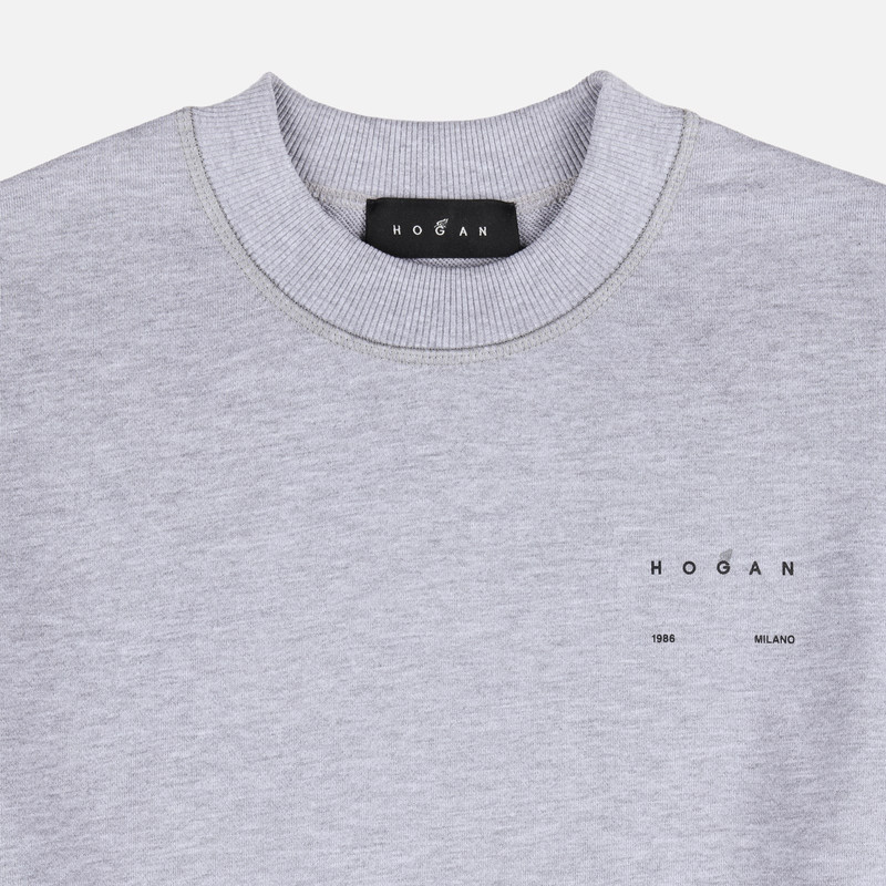 Round-neck Sweatshirt in cotton 3