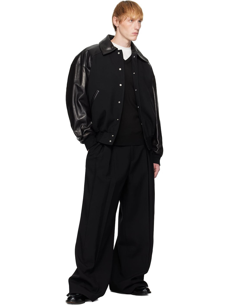 Jil Sander Black Wool Trousers outlook