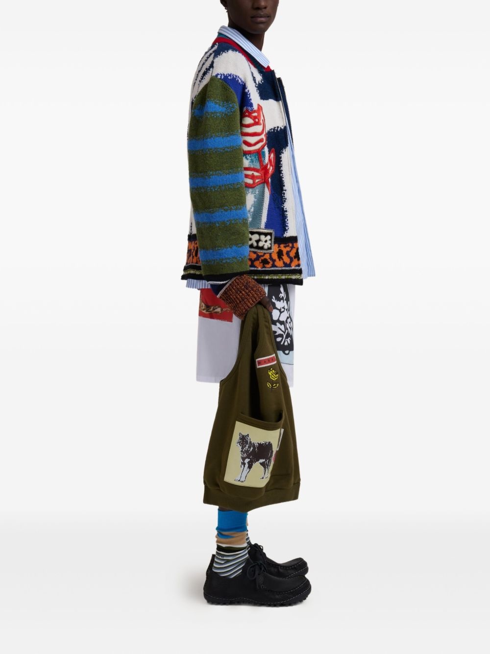 graphic-print tote bag - 2