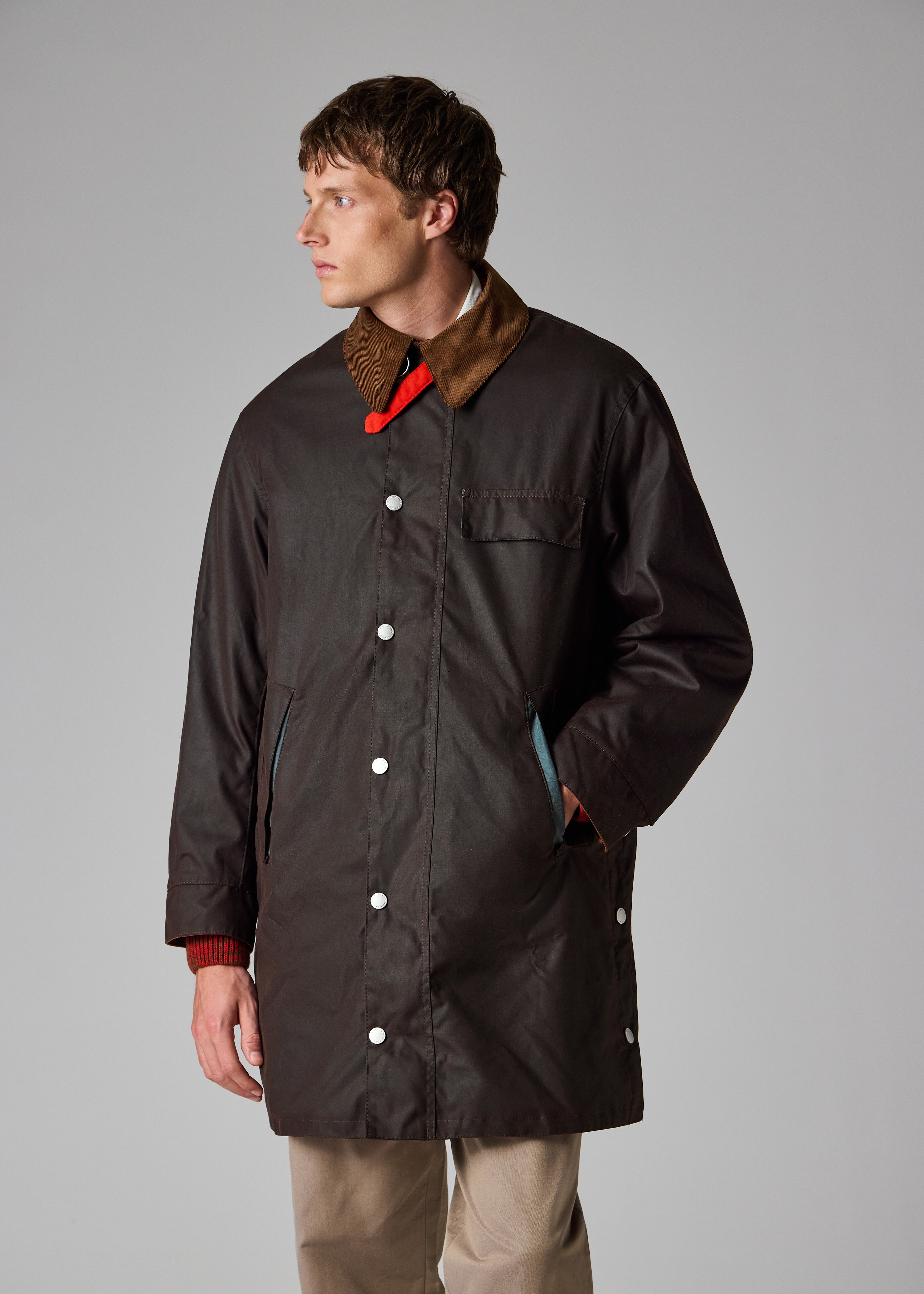 Paul Smith loves Barbour - Rustic Beeston Wax Jacket - 9