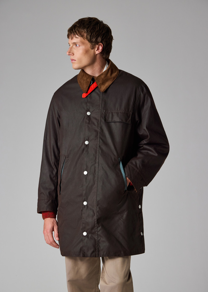 Paul Smith loves Barbour - Rustic Beeston Wax Jacket 9