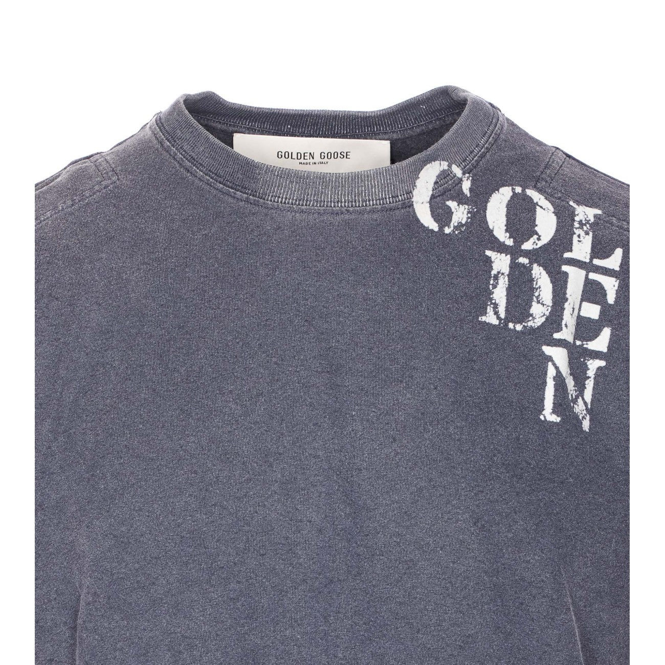 Golden Goose Men Golden Print T-Shirt - 3
