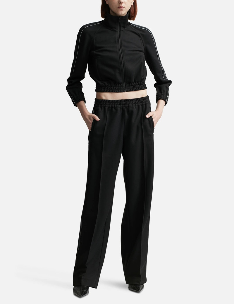 alexanderwang.t TRACK PANT WITH LOGO TAPE IN PIQUE outlook