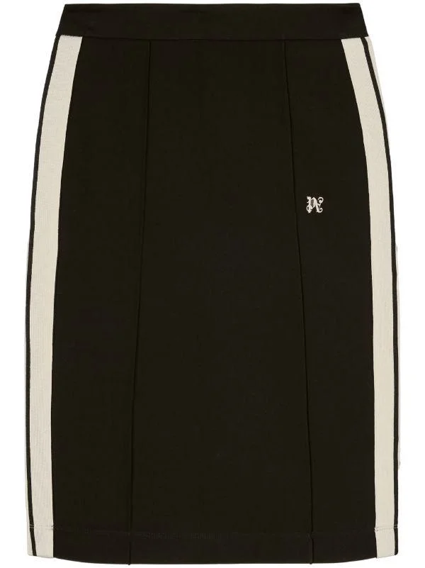 Palm Angels Monogram Midi Skirt - 1