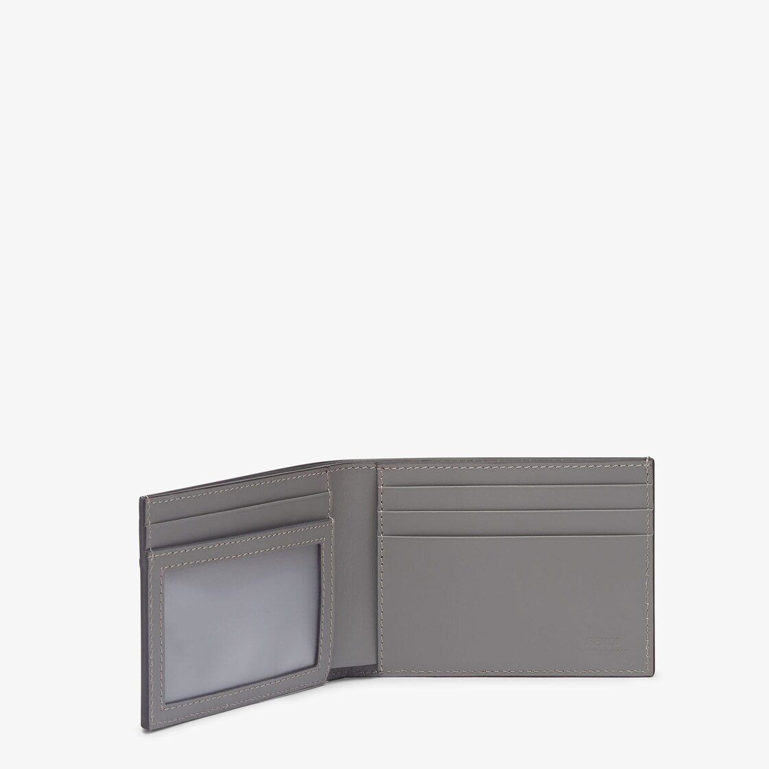Bi-fold wallet with banknote compartment, four card slots and one coated document pocket with a tran - 3