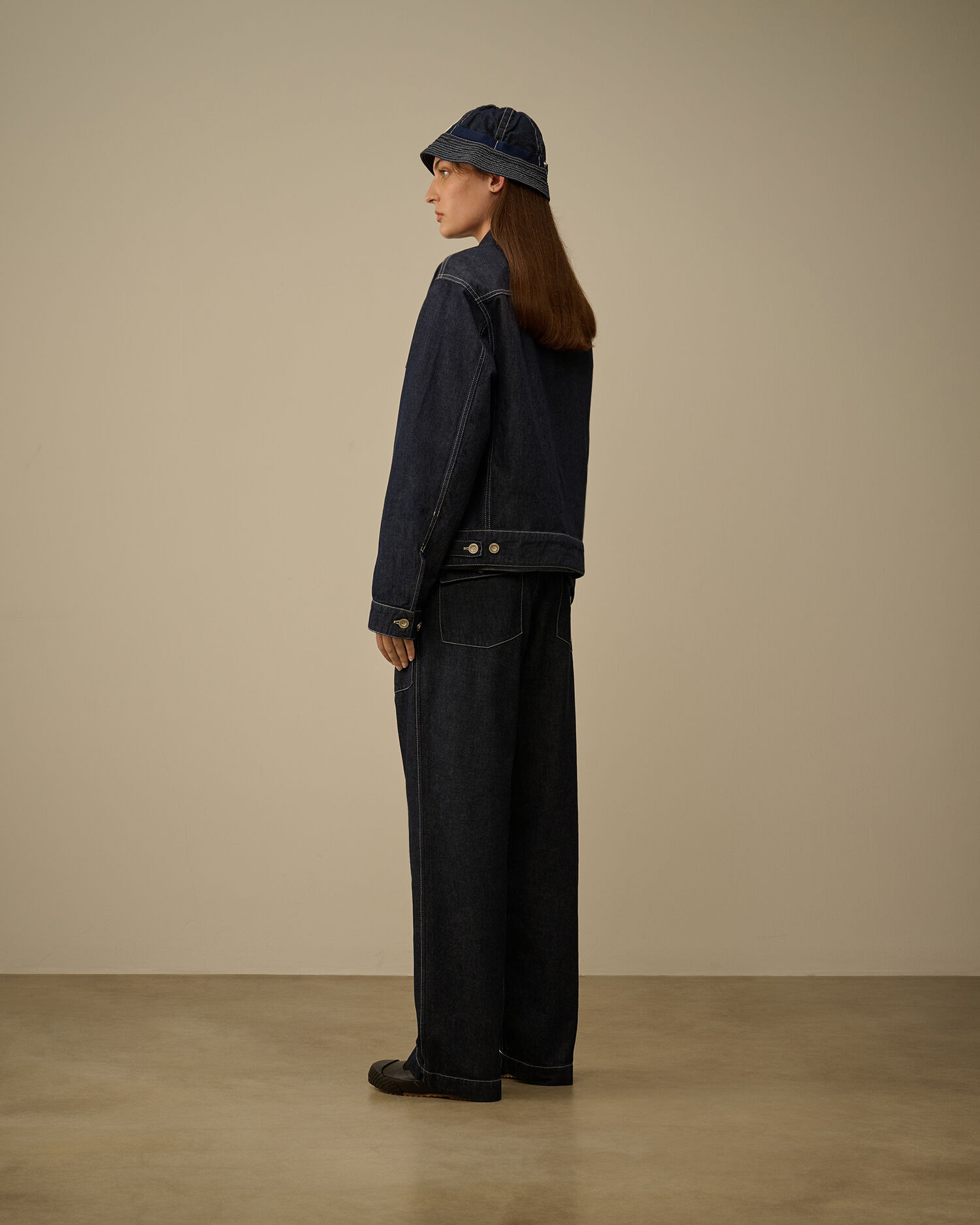 3/1 Denim Loose Pants - 2