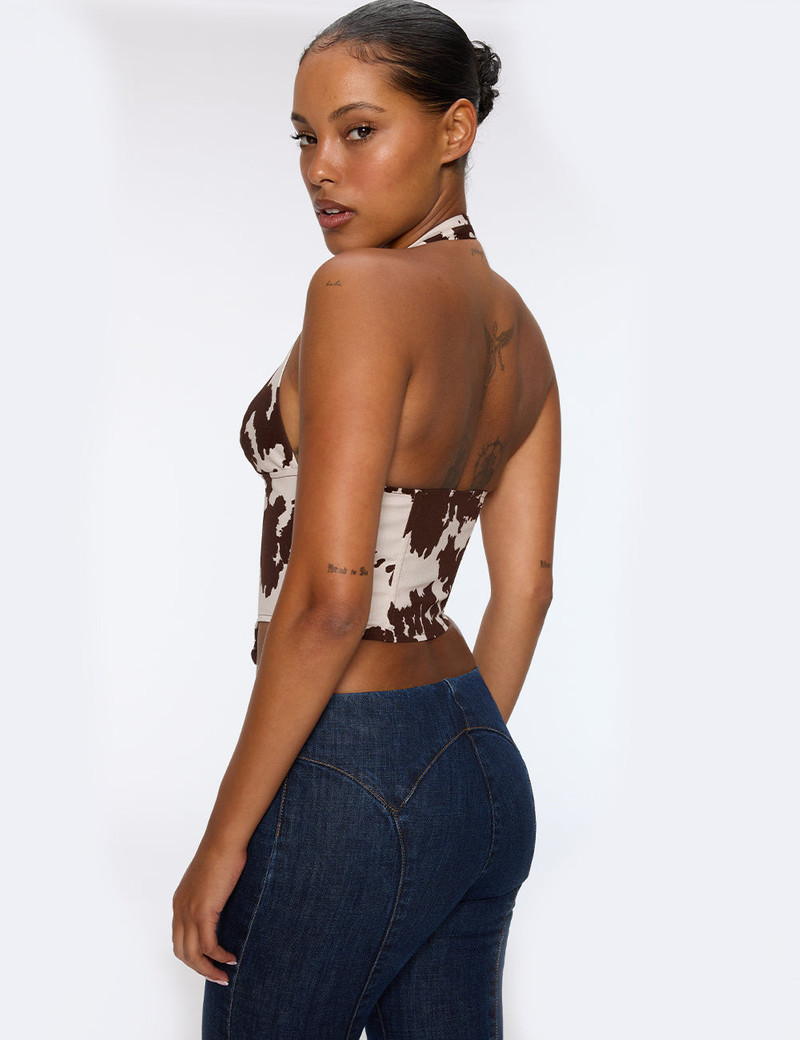 MARA CORSET - COW PRINT 5