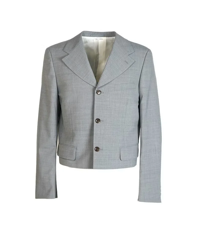 Cropped Tailored Jacket - 1