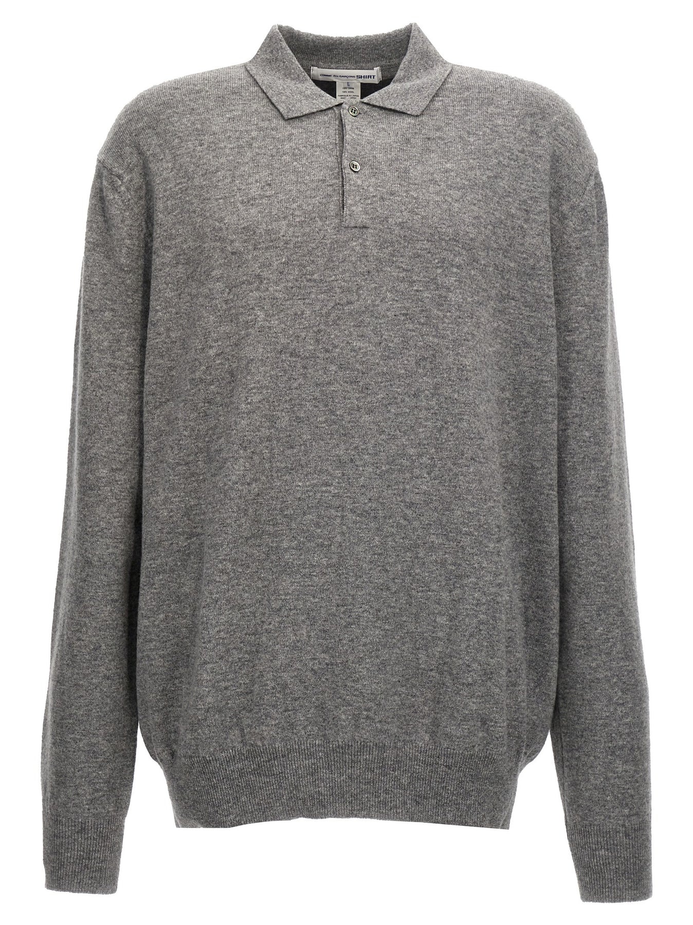 Polo Sweater Sweater, Cardigans Gray - 1