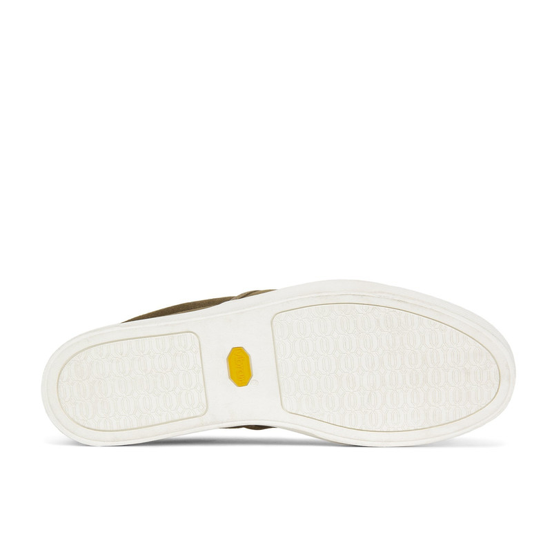 Slip On - Avocado Janus Calf Suede 4