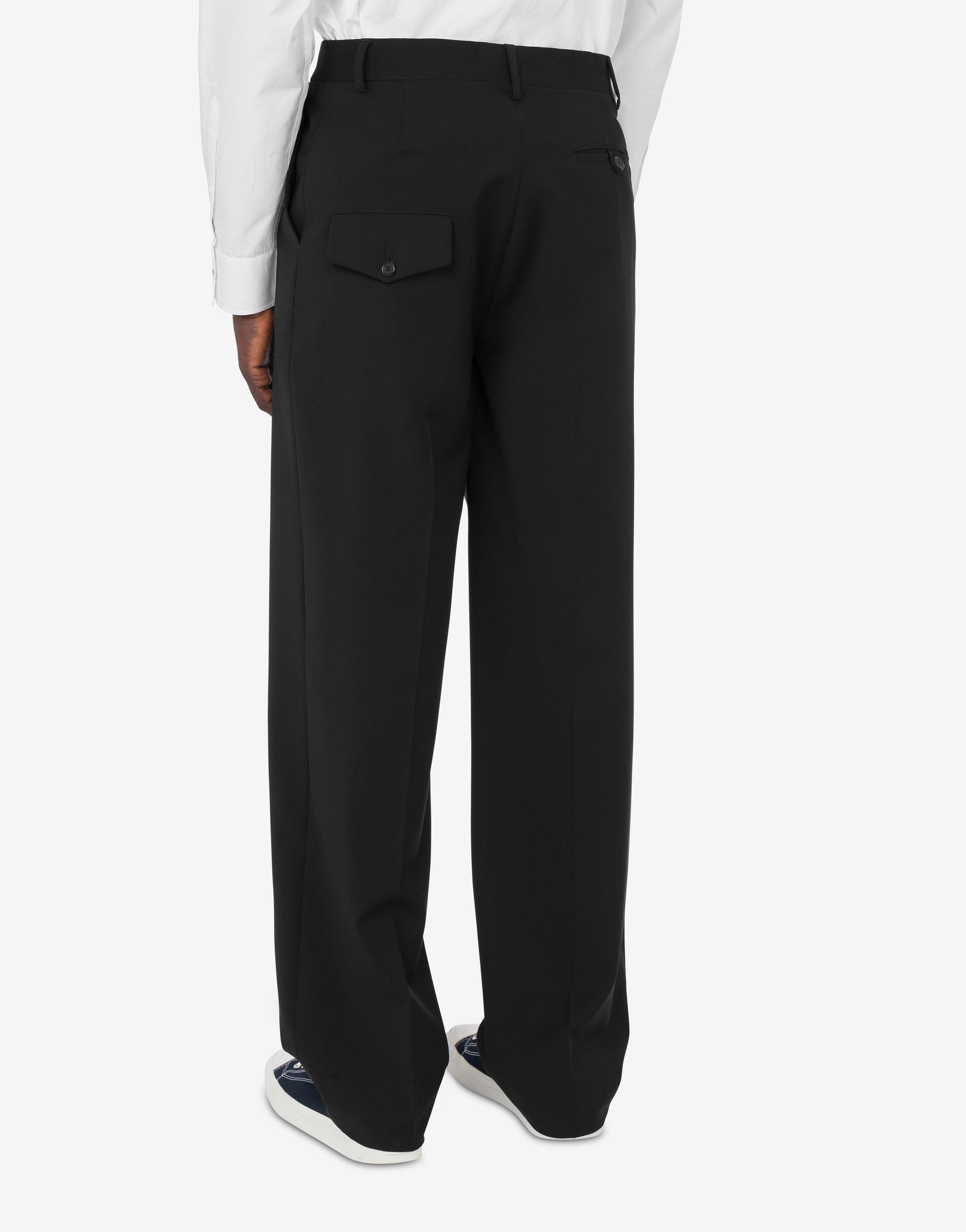 WOOL CANVAS PANTS - 2